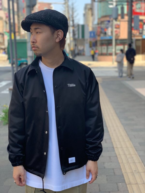 WTAPS 18SS COACH /JACKET RACO.SATINカラーブラック